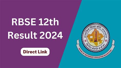 RBSE 12th (Arts, Science, Commerce) Result 2019 Name Wise .